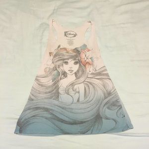 Disney Hot topic Ariel The Little Mermaid tank top